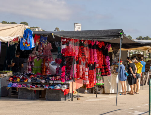 Markt in Moraira, echt Spaans